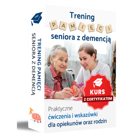 Kurs online: Trening pamięci dla seniora – ćwicz i zyskaj certyfikat!