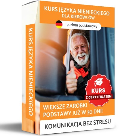Kurs Niemieckiego dla Kierowców Online – Poziom Podstawowy
