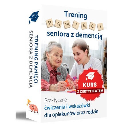 Kurs online: Trening pamięci dla seniora – ćwicz i zyskaj certyfikat!